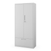 Kovová modulárna multifunkčná skriňa s vysokou zásuvkou MEGAN 1950 x 900 x 400 mm