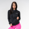Dámská mikina Zipper Hoodie Black - GymBeam barva: černá, velikost: XS