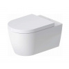 Duravit ME by Starck Závesné WC s doskou SoftClose, Rimless, HygieneGlaze, biela 45790920A1