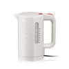 Rychlovarná konvice BISTRO 1l bílá - BODUM (Varná Konvice BISTRO 1,0 l bílá - BODUM)