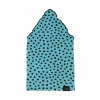 ESITO Detská šatka na hlavu Black Spot Turq tyrkysová Veľ. 44