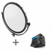Newell LED lampa Air Artha XL a sada baterií Newell BP-95 LCD s V-mount baterií