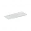 Geberit Acanto Umyvadlo 120x48,2 cm, otvor pro baterii, bez přepadu, bílá 501.880.00.5