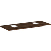 Hansgrohe Xelu Q doska na skrinku 136x55 cm orech 54125630