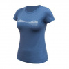 Triko krátké dámské SENSOR MERINO AIR HILLS riviera blue XXL