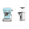 Ascaso Dream PID, Kid Blue + Rocket Espresso GIANNINO, chrome/black