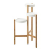 IKEA_ SATSUMAS stojan na kvety, výška 78 cm, záhon