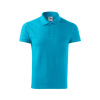 Polokošeľa pánska MALFINI® Cotton Heavy 215 tyrkysová veľ. 3XL
