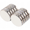 NEODYMOVÝ MAGNET OKRÚHLY VALCOVÝ SILNÝ SÚPRAVA MALÉ OKRÚHLE MAGNETY 10ks