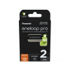 Panasonic Eneloop Pro 1x2 Micro AAA 930mAh Ni-MH BK-4HCDE/2BE