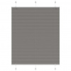 vidaXL plisovaná roleta antracitová 105x150 cm Šírka látky 104,4 cm