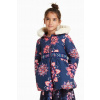 Detská bunda - Spodná bunda Desigual veľkosť 7 (Desigual Navy Blue Print Hood (7-8L))