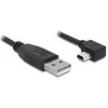 Delock kabel USB 2.0 A-samec > USB mini-B 5-pin samec pravoůhlý, 3m 82683