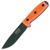 ESEE Model 4 Olive Drab Plain Blade Orange Handle