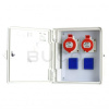 SCAME Zapustená zásuvková rozvodnica DCK, 1x16A+1x32A/400V/5P + 2x230V, IP54