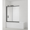 Swiss aqua technologies Vanová zástěna SAT Vision 140x120 cm černá SATVZVI120CT