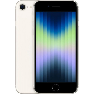 Apple Mobilní telefon iPhone SE 64GB Starlight (2022)