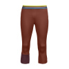 Ortovox pánské merino spodky Fleece Light Short Pants M | farba: clay orange, veľkosť: XL
