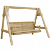 Záhradná hojdačka - Vidaxl Garden Swing, impregnované borovicové drevo (Vidaxl Garden Swing, impregnované borovicové drevo)