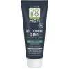SO’BiO étic Gel sprchový MEN 3v1 - osvěžující vetiver BIO (200 ml) - na tělo, obličej i vlasy