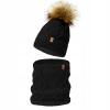 Nastavte Nandy Hat Autumn Winter Male Mals Winter Hat Set (Nandy Dámska súprava komín zimná fleece)