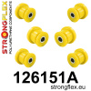 126151A: Front subframe bush kit SPORT Yellow