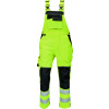 CERVA KNOXFIELD HI-VIS FL290 / Reflexné nohavice s trakmi - HV žltá 56