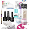 Sada na gélové nechty s lampou a brúskou