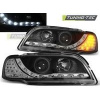 Predné svetlá Volvo S40, V40, 1996-2000, LED Daylight, čierne black + LED smerovka