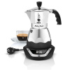 Vega 0006092 Bialetti MOKA EASY S ČASOVAČOM NA 3 ŠÁLKY