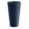 Prosperplast Květináč SANDY SLIM antracit 29,7 cm