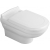 Villeroy & Boch Hommage, Klozet hlboké splach 370 x 600 mm, vodorovný závesný WC 6661B0R1