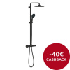 GROHE Tempesta System 250 Professional - Sprchový systém s termostatom na stenu, čierna matná 266702431