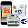 RTX Podomietkový ovládač roliet, percentuálny, TUYA WIFI RF