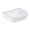 Grohe Umyvadlo na desku Euro Ceramic 60x48 cm alpská bílá otvor pro baterii uprostřed 39337000