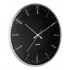 Designové nástěnné hodiny 5754BK Karlsson 40cm