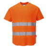 PORTWEST HI-VIS MESH C394 / Funkčné reflexné tričko so sieťovinou - HV oranžová XL