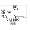 Koncový tlmič výfuku MTS 01.63590