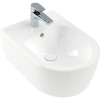 VILLEROY & BOCH Avento závesný bidet s otvorom, s prepadom, 370 x 530 mm, biela alpská, 54050001