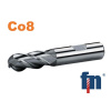 Fréza 4bř. kopírovacia 8x19 mm, krátka HSSCo8 530718.080