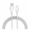 Kábel GSM Hurt USB - Apple Lightning 1 m biely