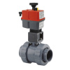 Dvojcestný guľový ventil s pohonom BB - D20