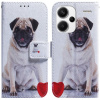 Peňaženkové puzdro na Xiaomi Redmi Note 13 Pro+ - Pug