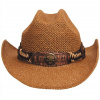Fox Outdoor klobúk slamený Georgia, hnedý