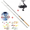 Mistrall Prívlačový set Lamberta XR Spin 2,4 m 15-40g + vlasec a gumové nástrahy ZADARMO (M2140924SM)