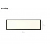 Fotověci LED Panel Reklamní Nápis na Míru Světelný Branding s Vaším Logem Výběr Variant Varianta: Černý rám 80 x 30 cm