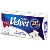 Zamatový toaletný papier jemne biely `8 (Zamatový toaletný papier jemne biely `8)