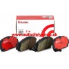 Nissan QASHQAI 2010-2014 zadné platničky sada /BREMBO/