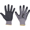 Cerva WIGEON DOTS Pracovné rukavice šedá/čierna 6/XS