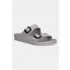 Šľapky Birkenstock Arizona Stealth Buckle EVA pánske, šedá farba, 1029791